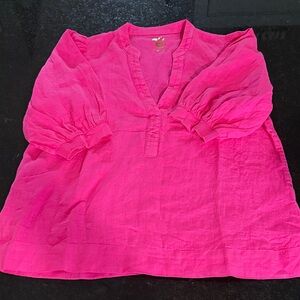 Lilly Pulitzer Fuchsia Blouse NEVER WORN